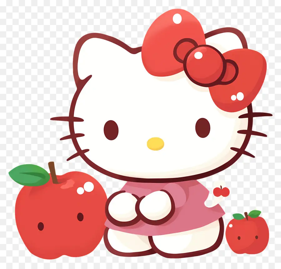 Sevimli Hello Kitty，Merhaba Kitty PNG