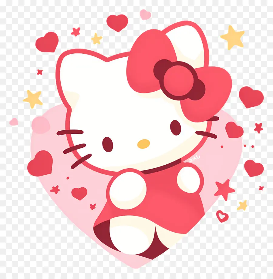 Merhaba Kitty，Hello Kitty Kalpli PNG