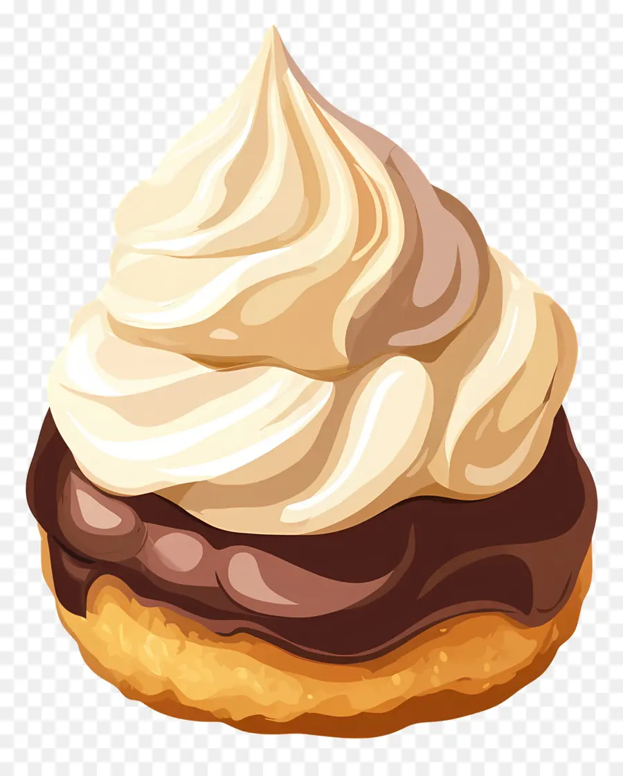 Profiterol，Kremalı Puf PNG