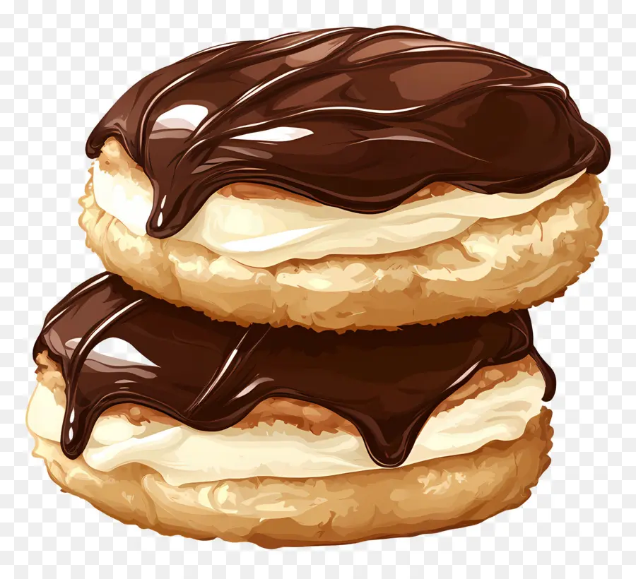 Profiterol，Çikolatalı Çörek PNG