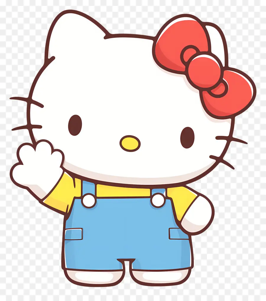 Sevimli Hello Kitty，Merhaba Kitty PNG