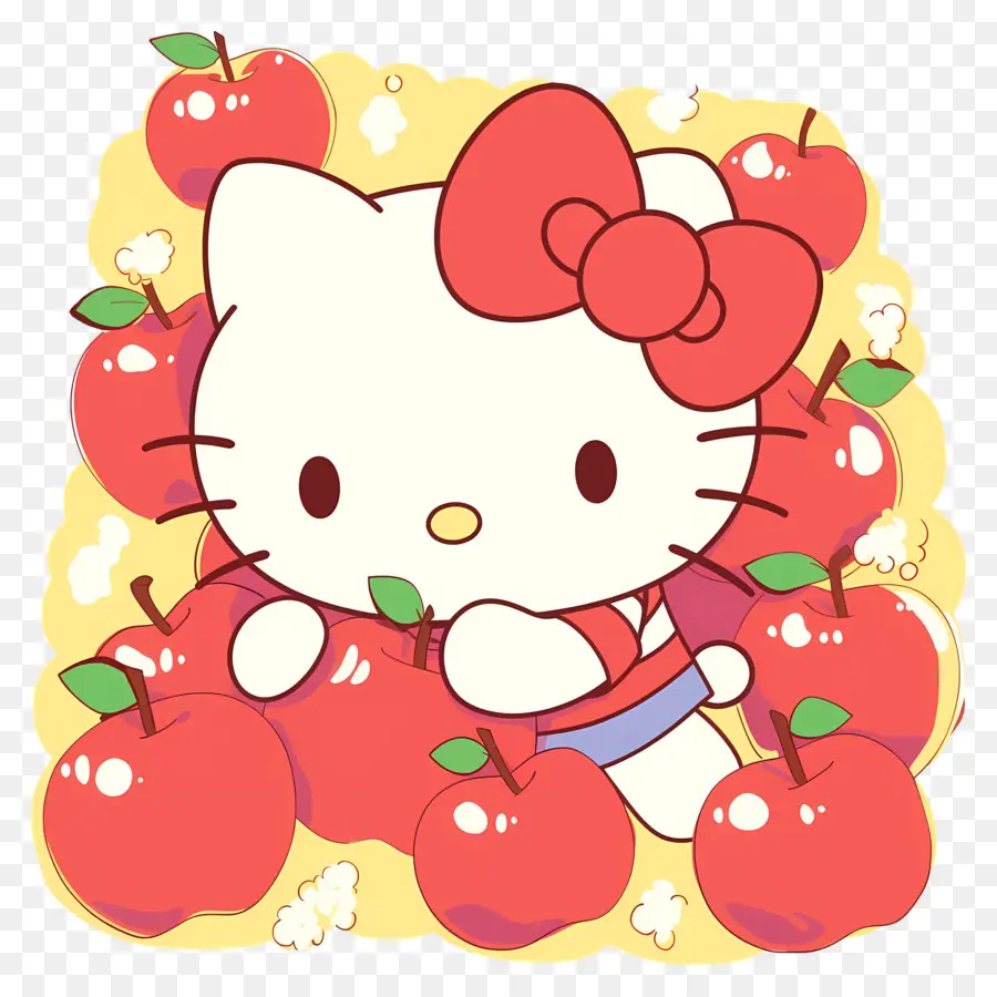 Sevimli Hello Kitty，Merhaba Kitty PNG