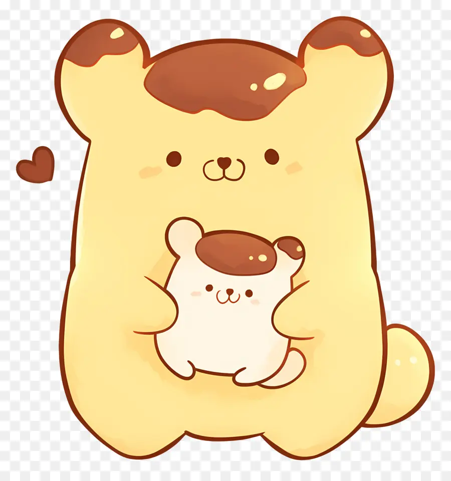 Pompompurin，Oyuncaklı Sevimli Köpek PNG