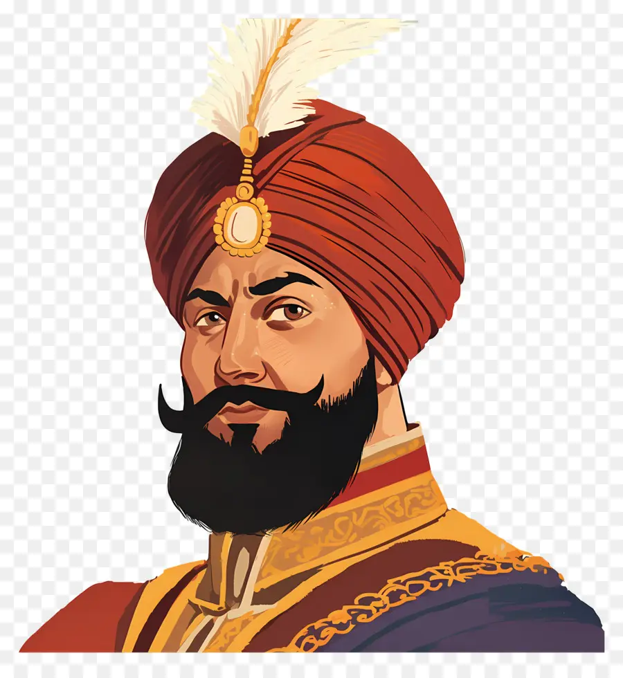 Guru Govind Singh Jayanti，Tarihsel Figür PNG