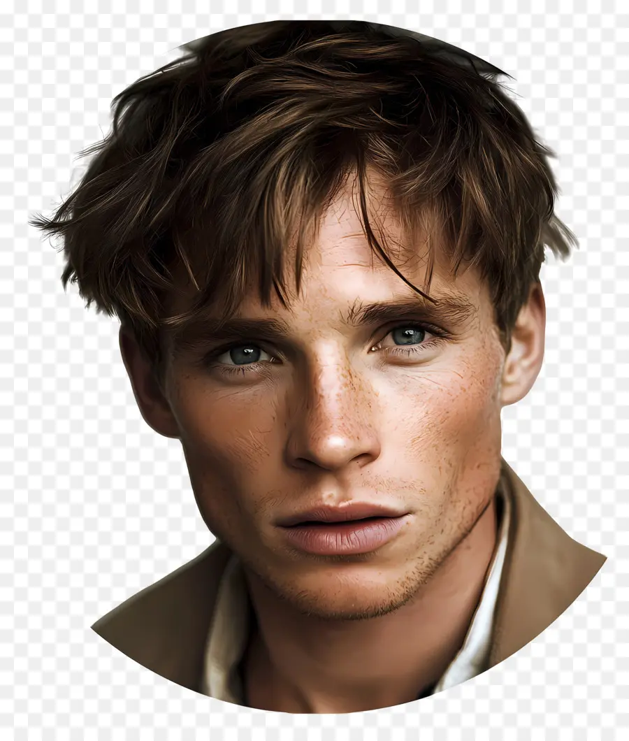 Eddie Redmayne，Gerçekçi Portre PNG