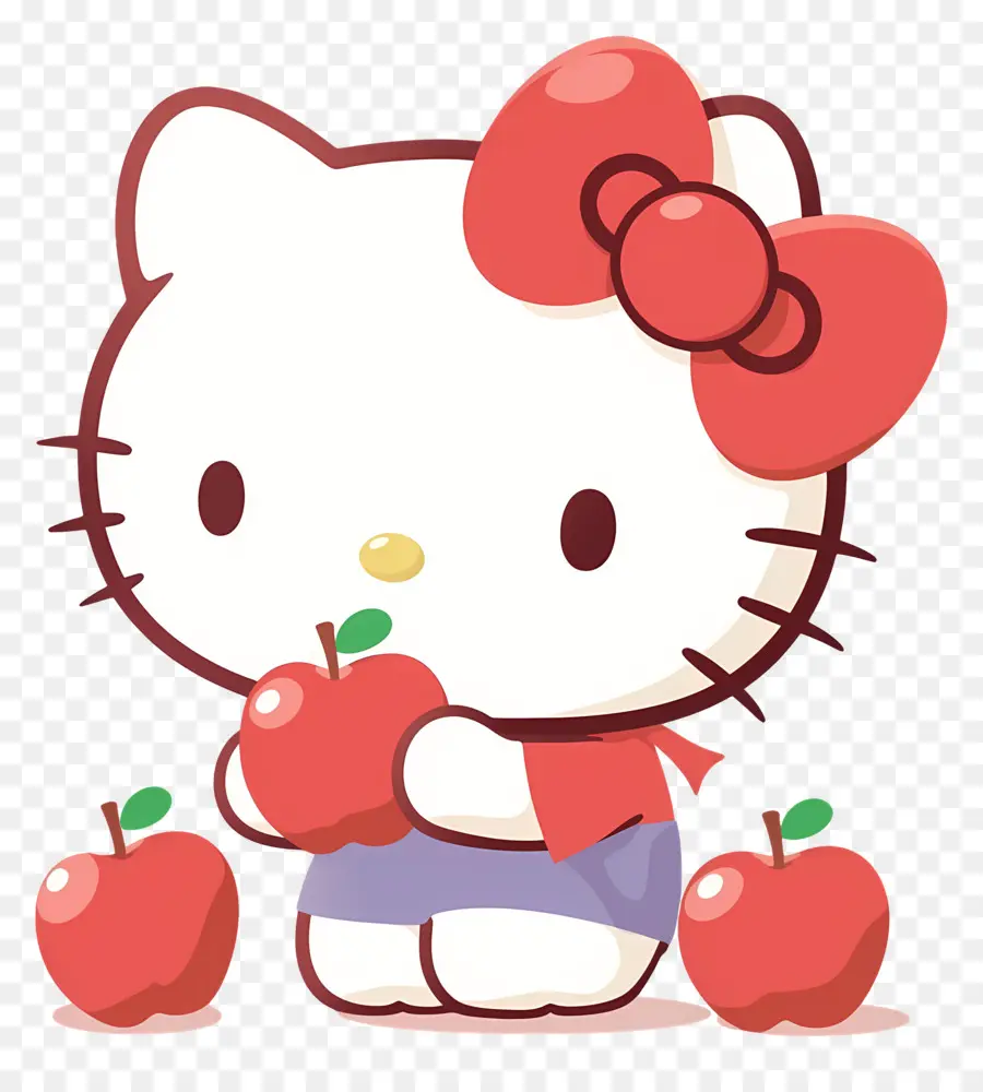 Sevimli Hello Kitty，Merhaba Kitty PNG