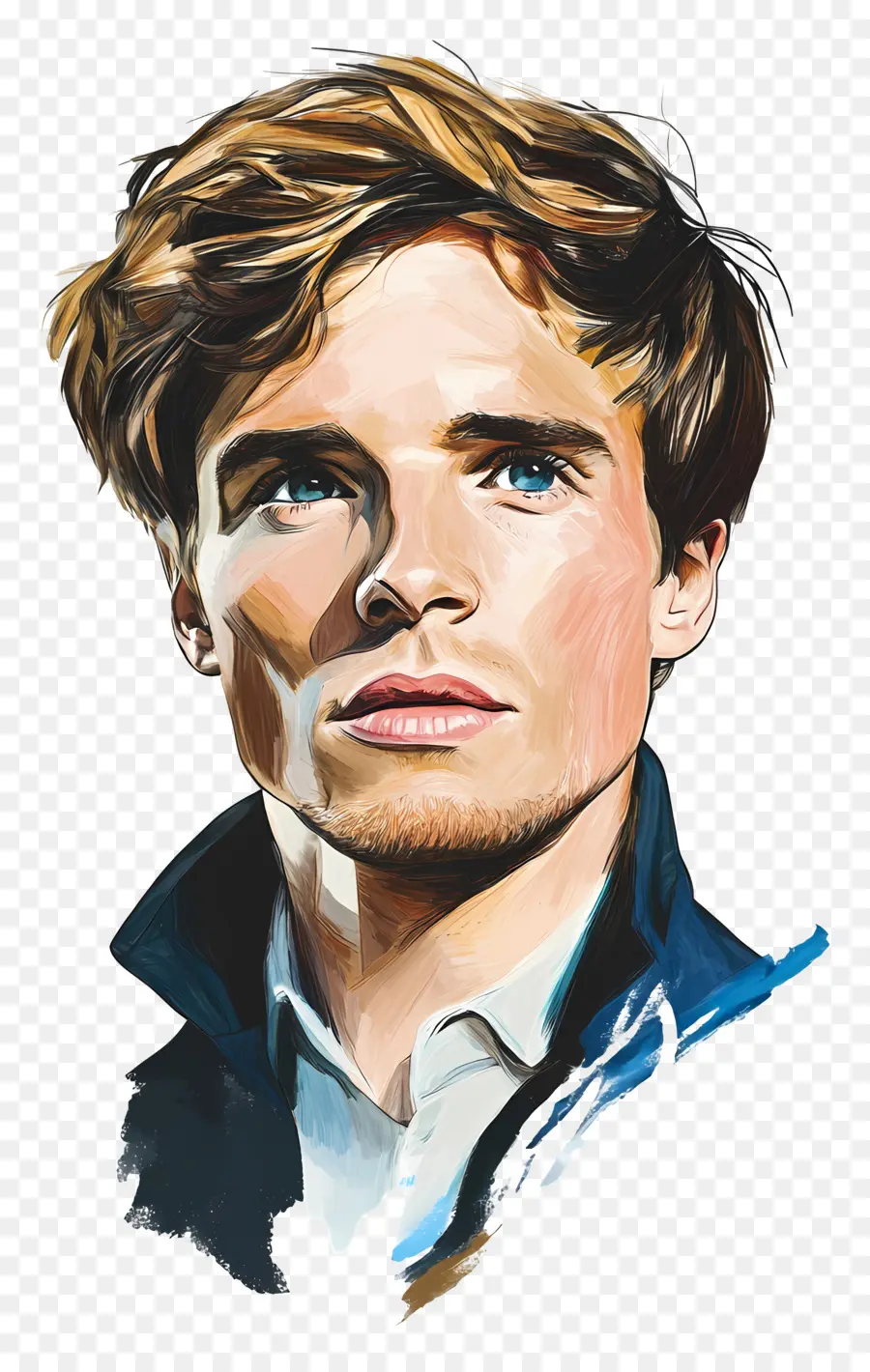 Eddie Redmayne，Portre PNG