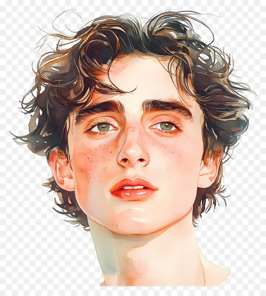 Timothee Chalamet，Portre PNG