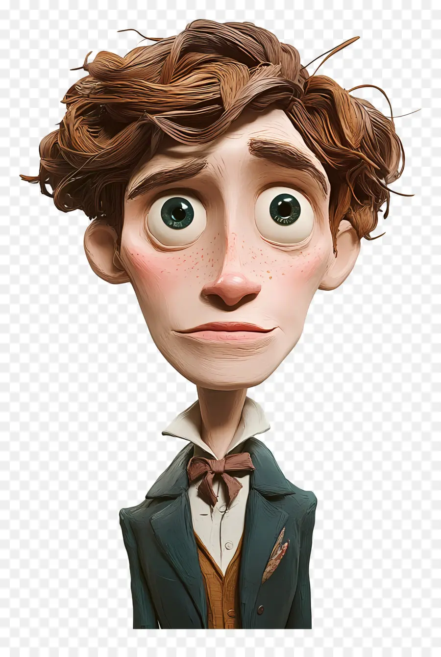 Eddie Redmayne，3d Animasyonlu Karakter PNG