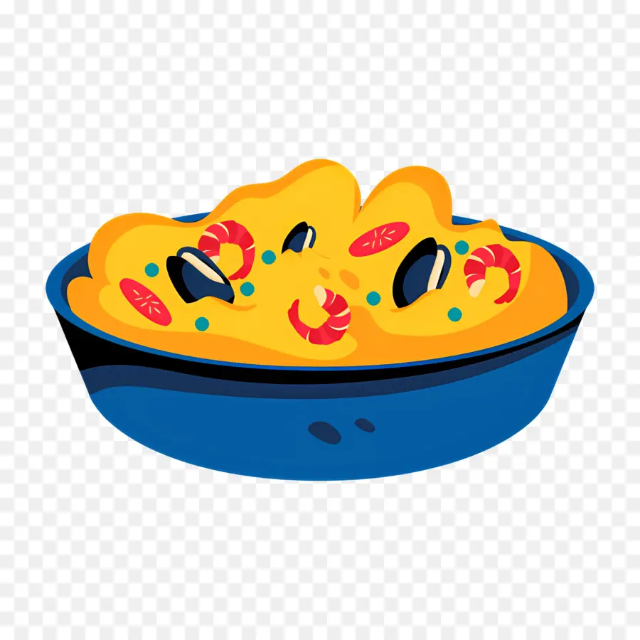 Paella，Deniz Mahsülleri Yemeği PNG