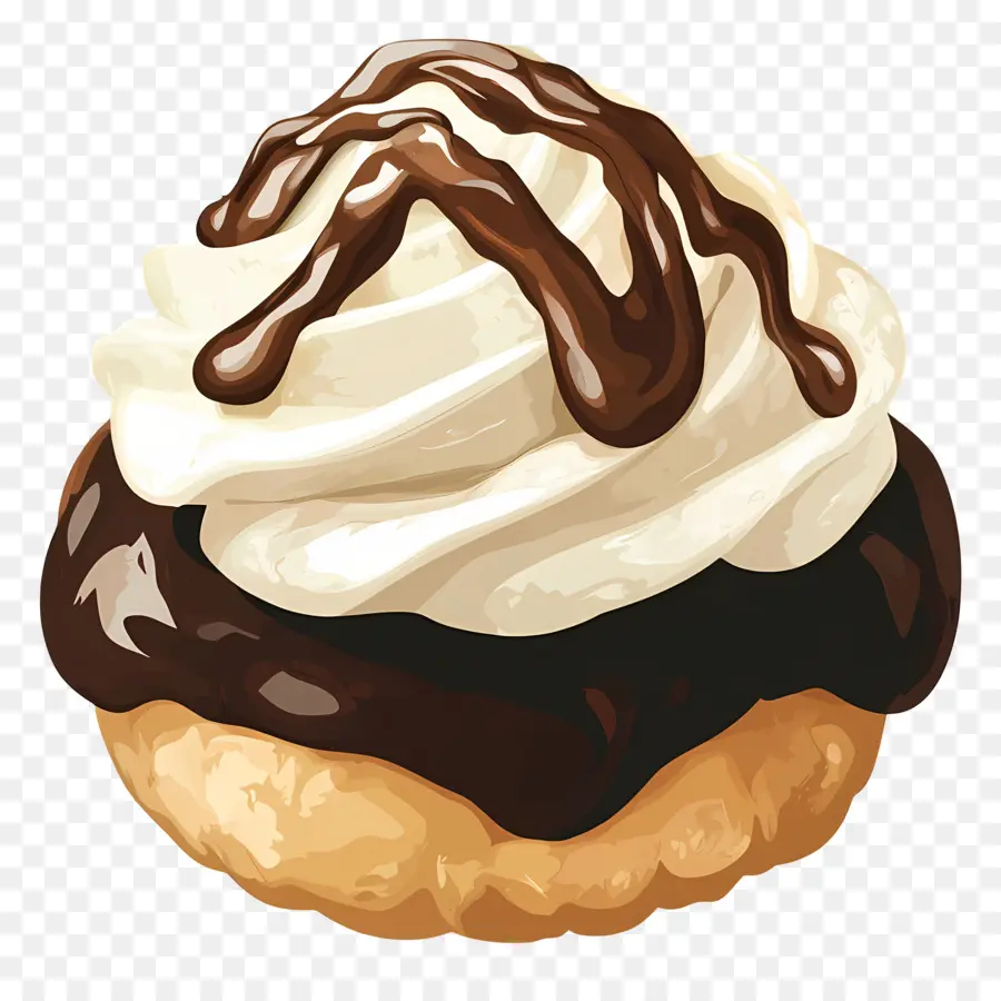 Profiterol，Kremalı Puf PNG