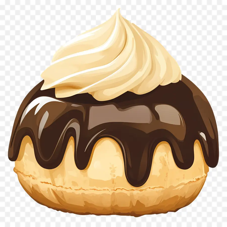 Profiterol，Kremalı Puf PNG