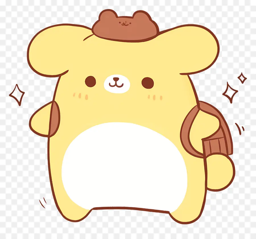 Pompompurin，Sevimli Köpek PNG