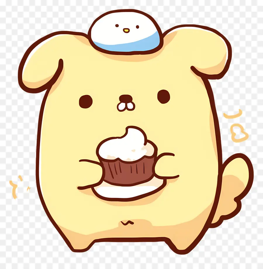 Pompompurin，Sevimli Köpek PNG