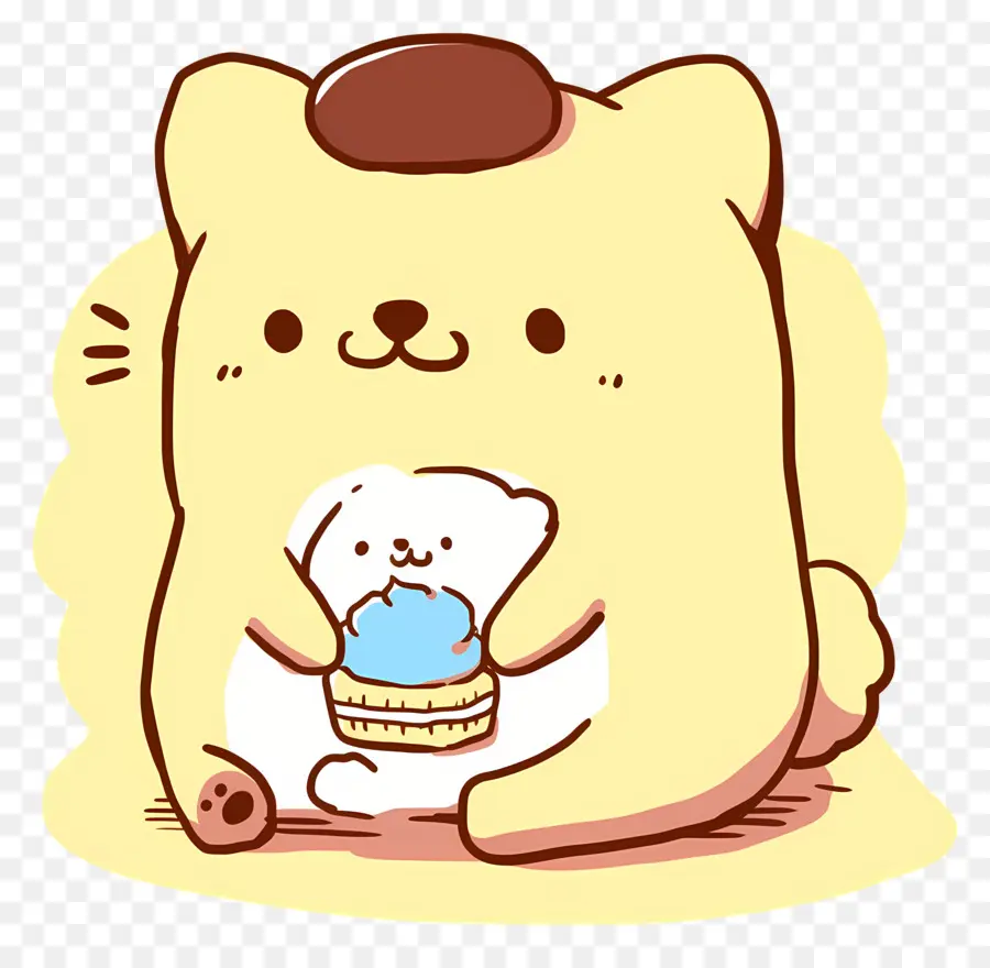 Pompompurin，Sevimli Köpek PNG