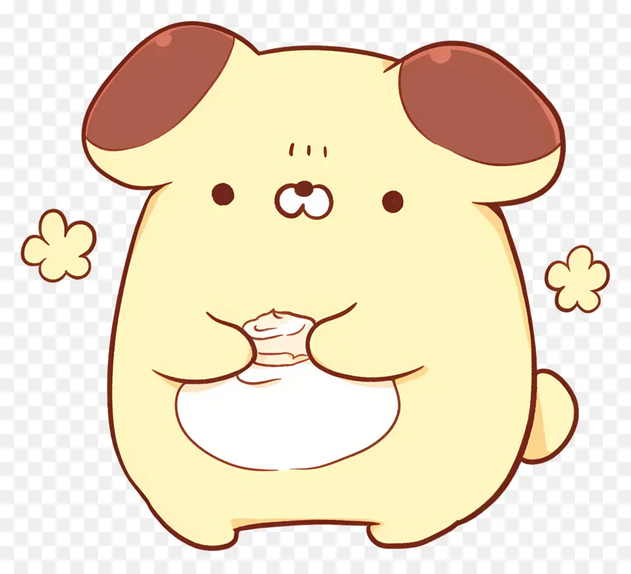 Pompompurin，Sevimli Köpek PNG