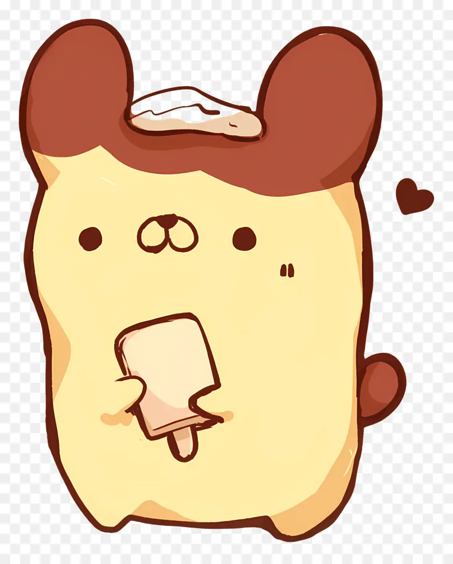 Pompompurin，Dondurmalı Karikatür Köpek PNG