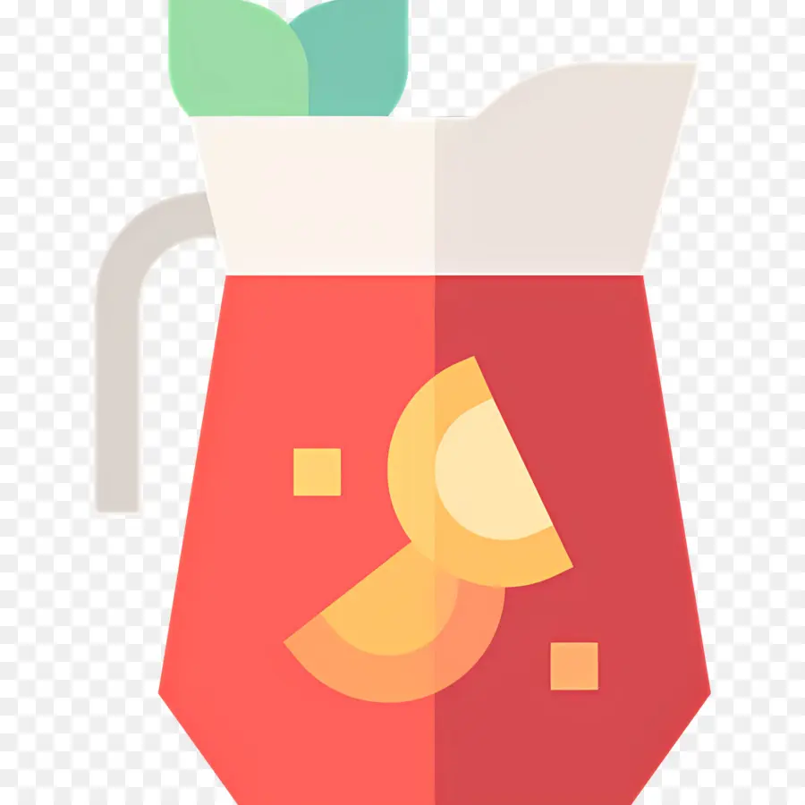 Sangria，Kırmızı Içecek Ile Sürahi PNG