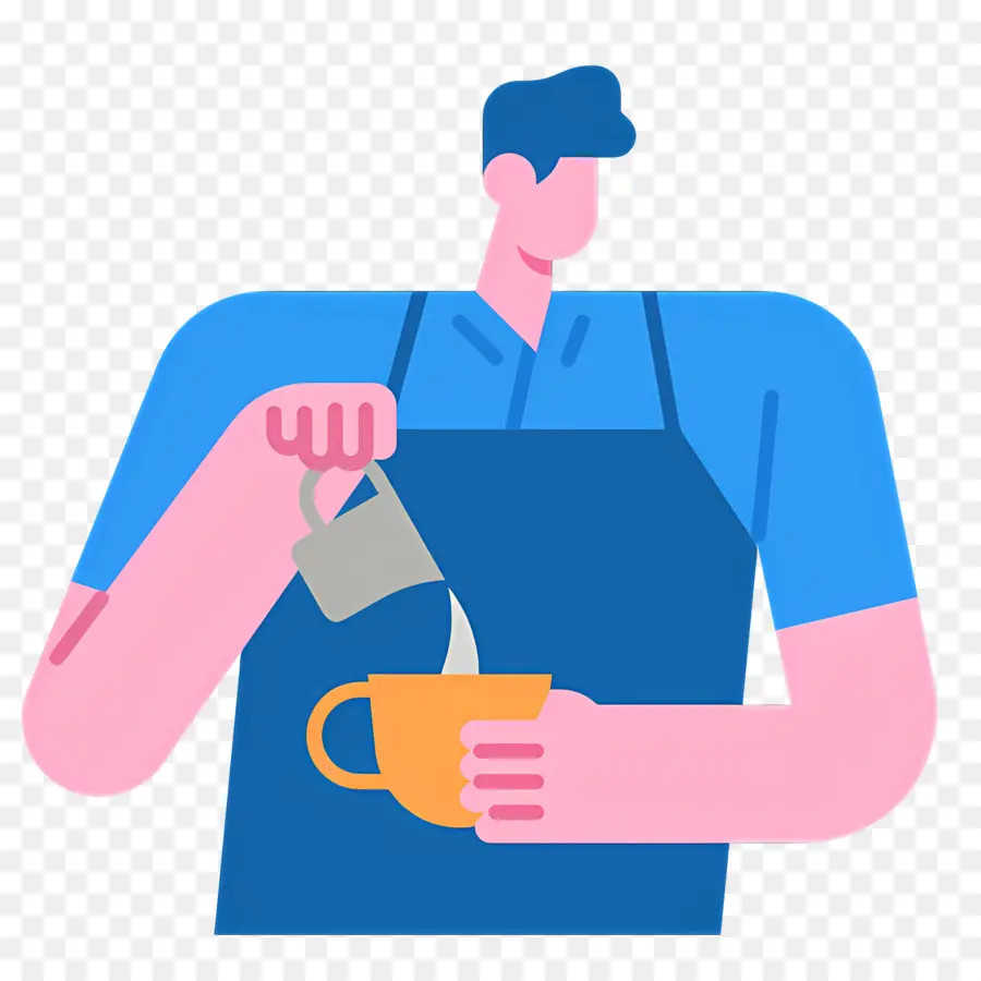 Barista，Kahve PNG