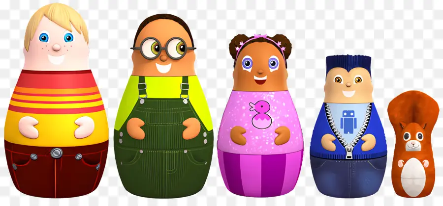 Higglytown Kahramanları，Matruşka Bebekleri PNG