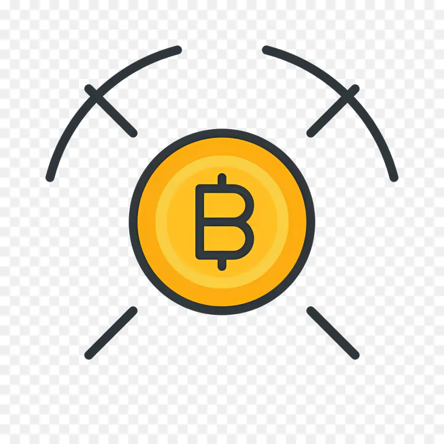 Bitcoin Madenci，Bitcoin Sembolü PNG