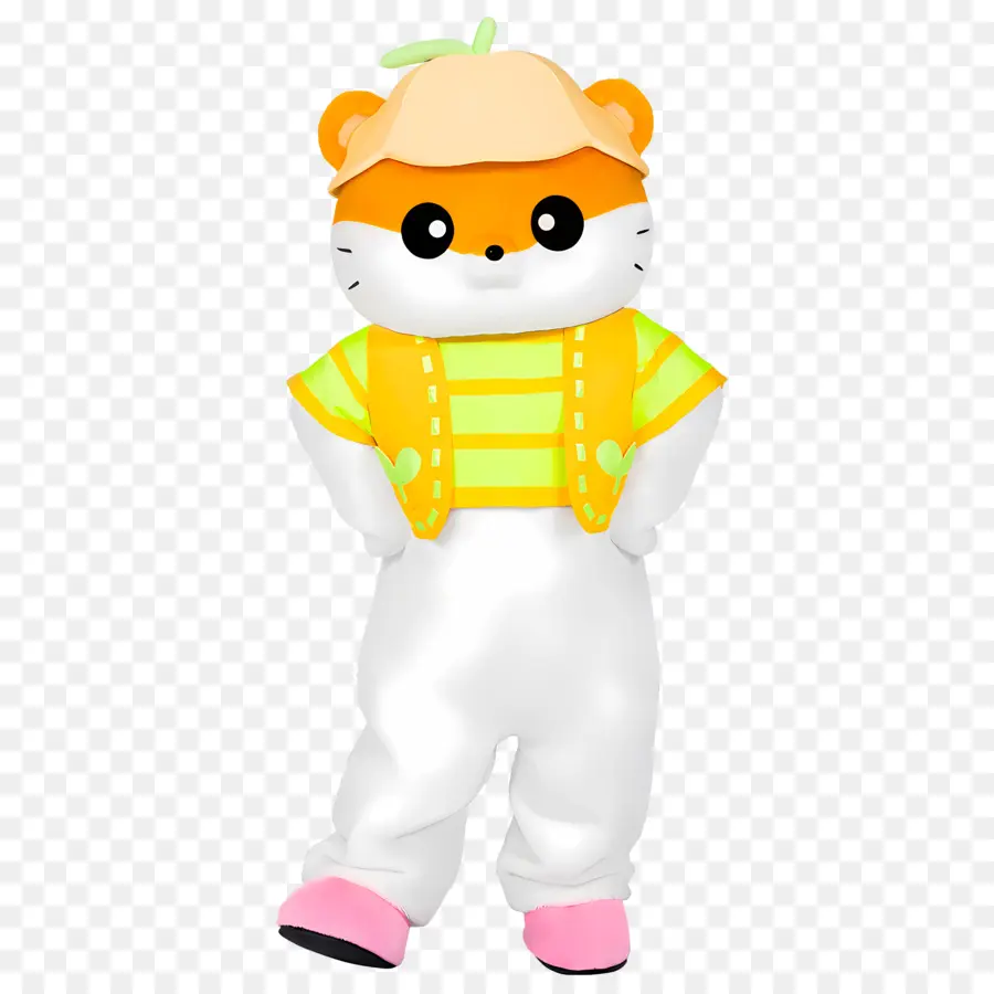 Korokokuririn，Turuncu Hamster PNG