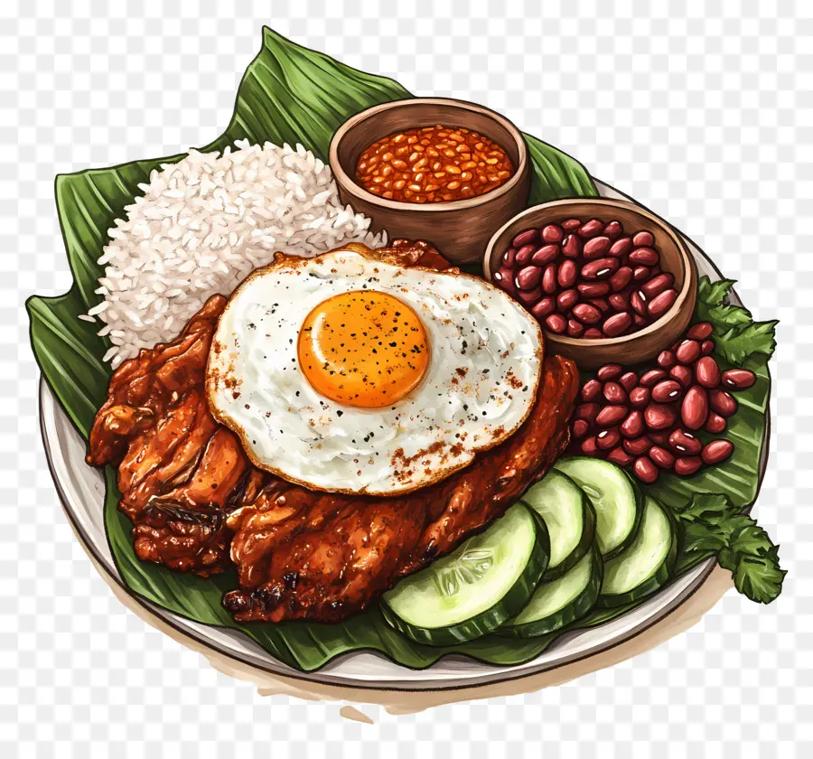 Nasi Lemak，Pirinç PNG