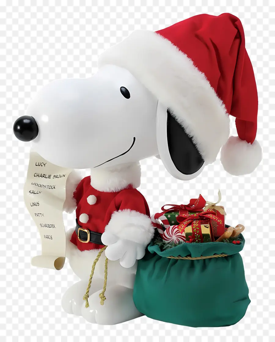 Snoopy，Noel Baba Köpeği PNG