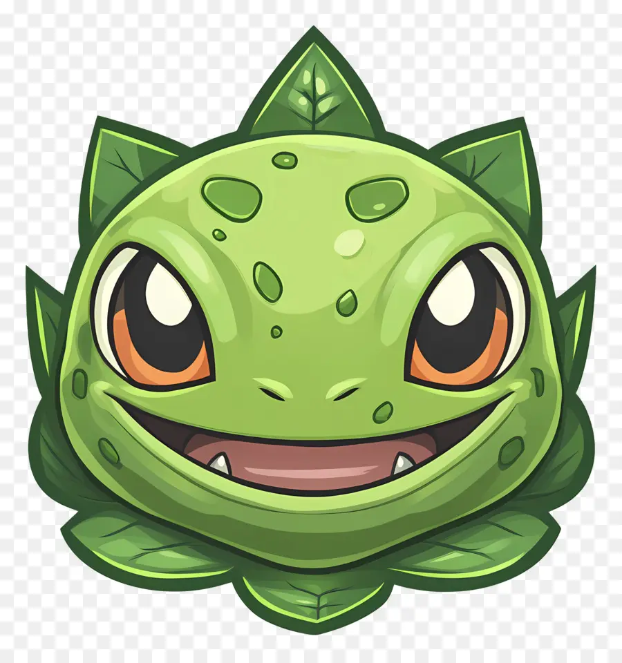 Bulbasaur，Yeşil çizgi Film Sürüngen PNG