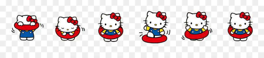 Merhaba Kedi，Hula Hoop Ile Hello Kitty PNG