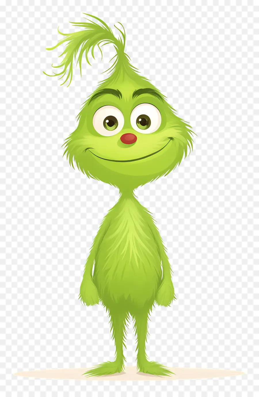 Karikatür Grinch，Yeşil Karakter PNG