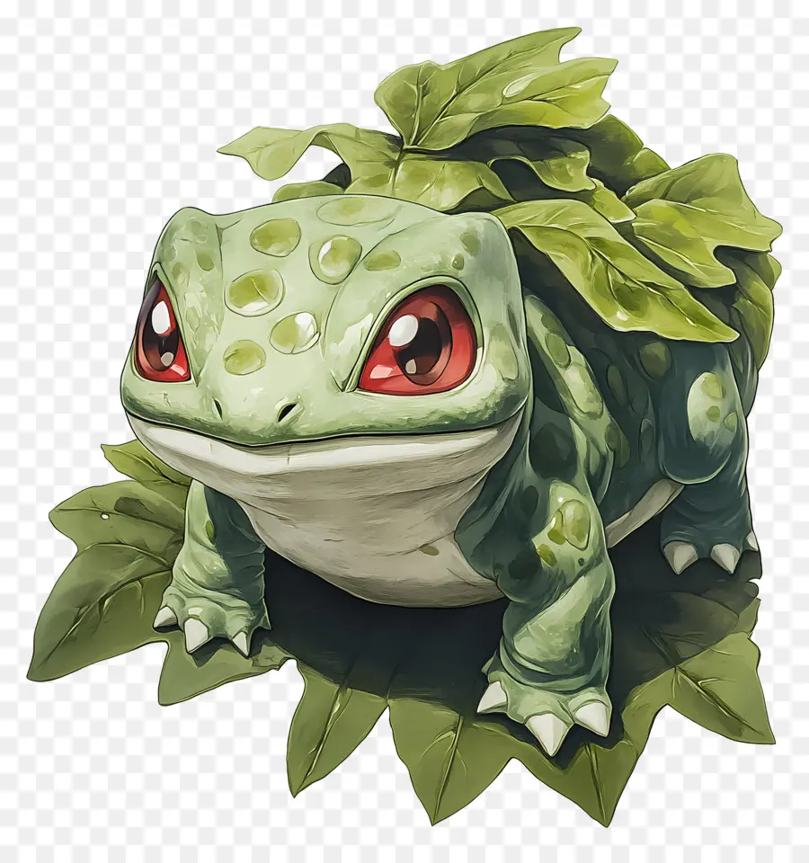 Bulbasaur，Yapraklı Kurbağa PNG