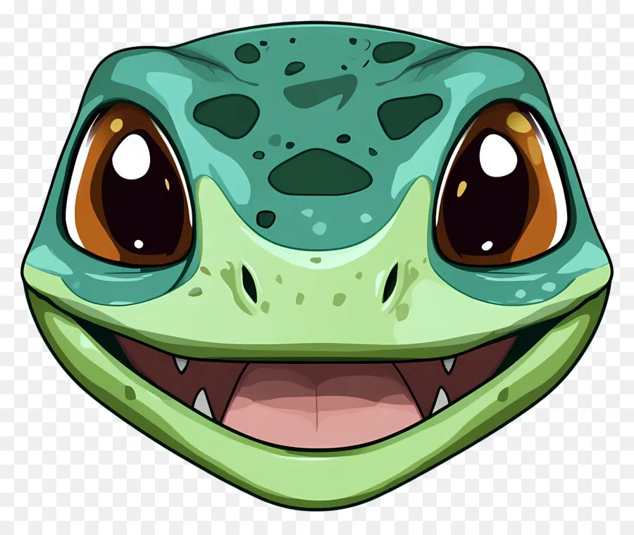 Bulbasaur，Gerçekçi Sürüngen Yüzü PNG