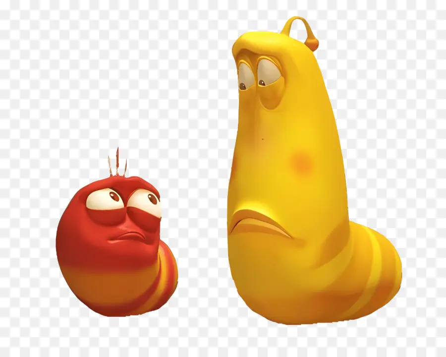 Larva，Kırmızı Ve Sarı Larvalar PNG