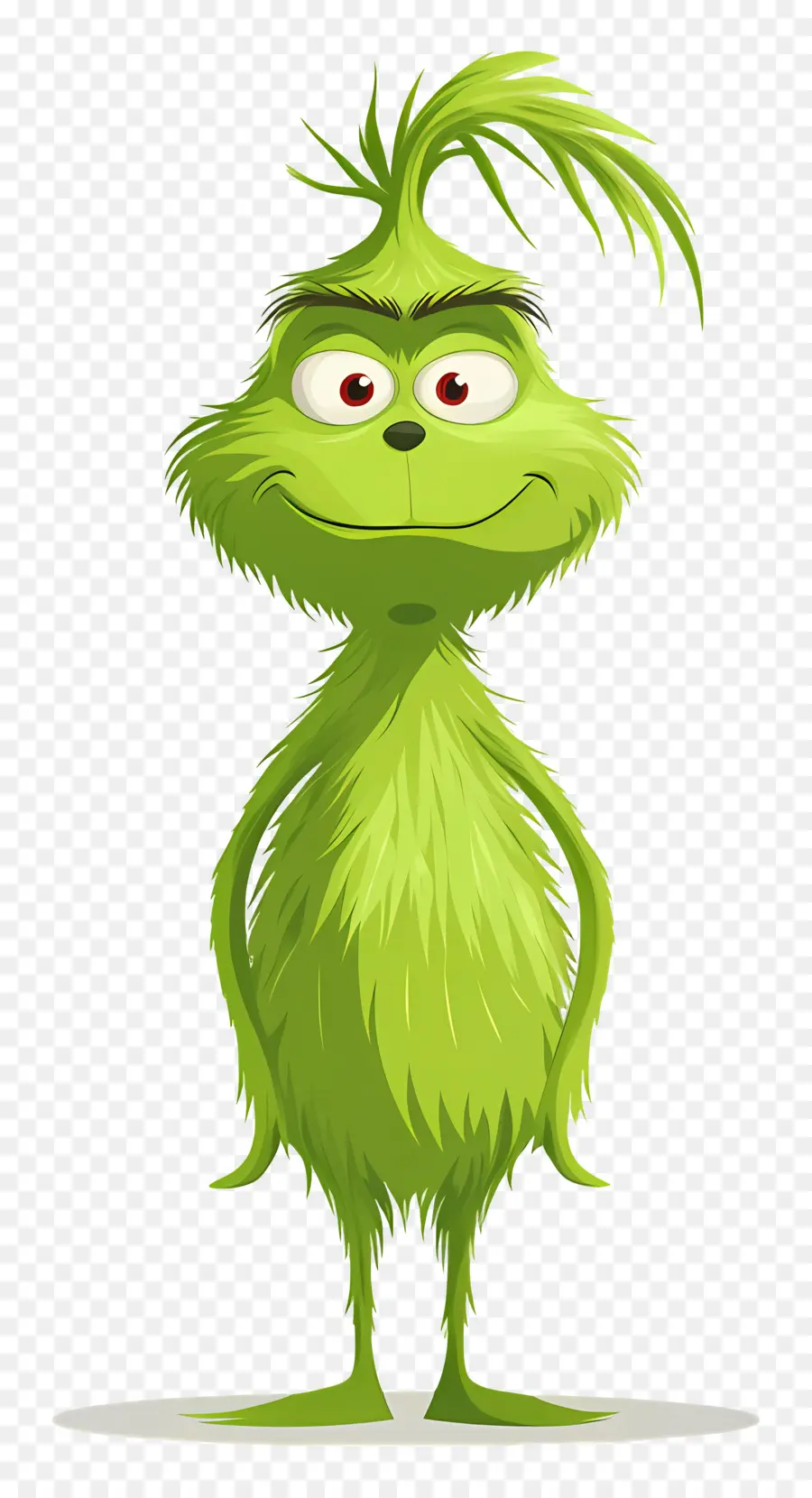 Karikatür Grinch，Yeşil Karakter PNG