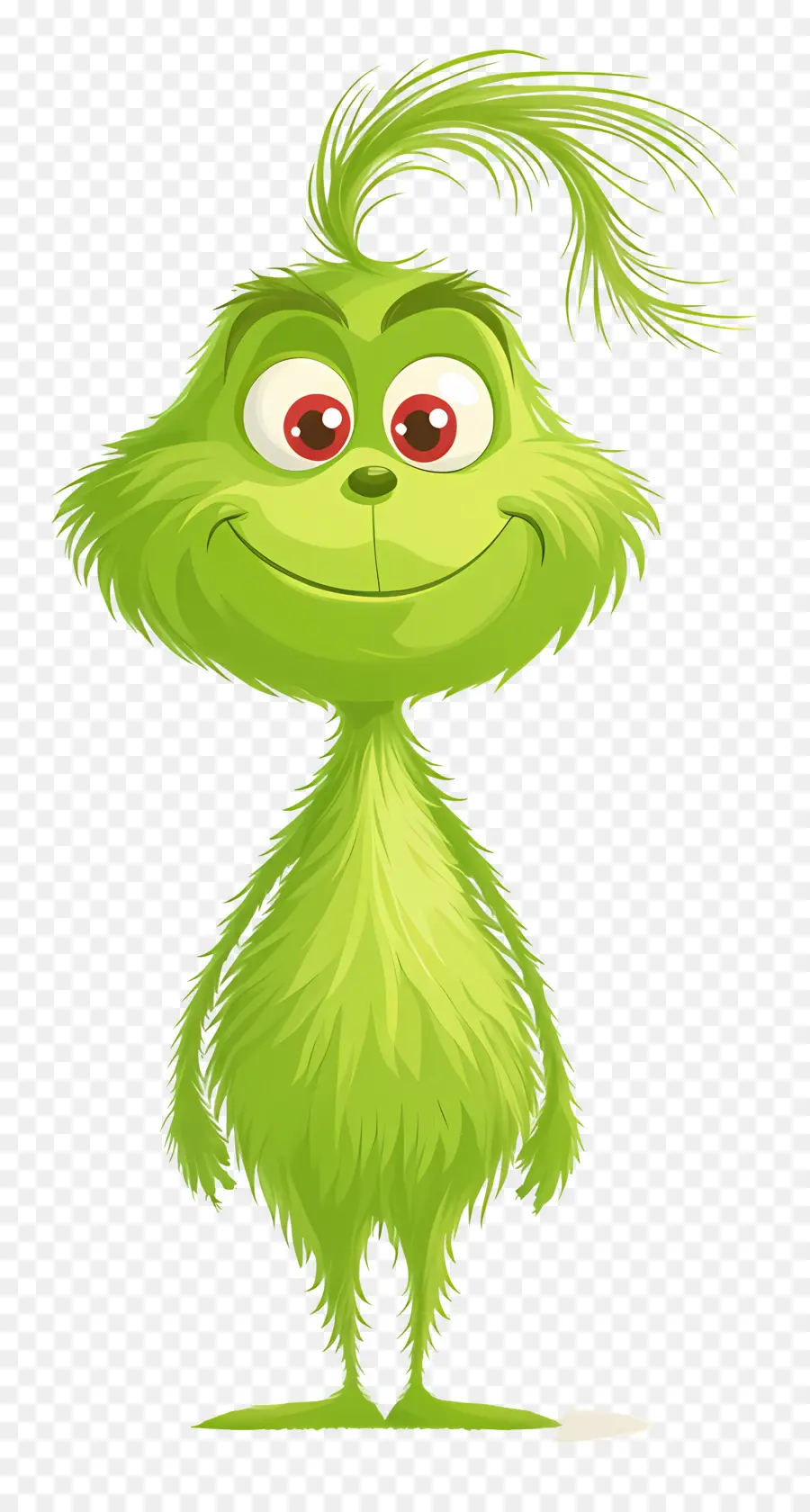 Karikatür Grinch，Yeşil Karakter PNG