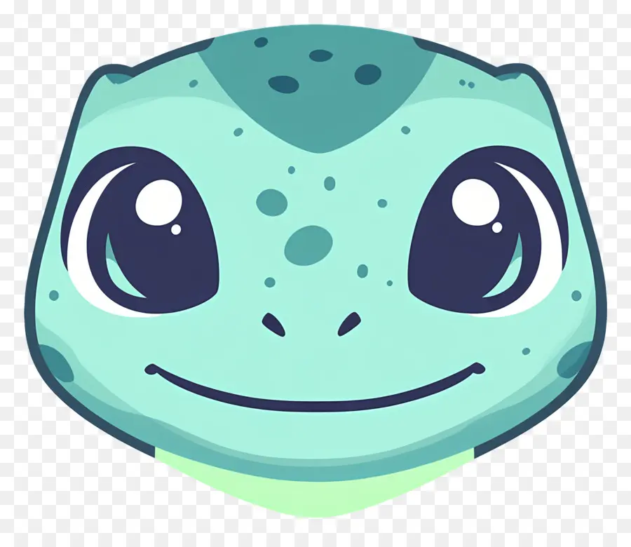 Bulbasaur，Karikatür Sürüngen Yüz PNG