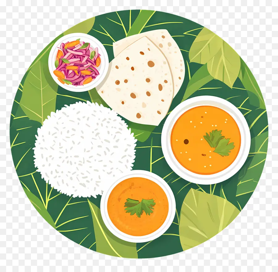 Hint Thalisi，Hint Thali PNG