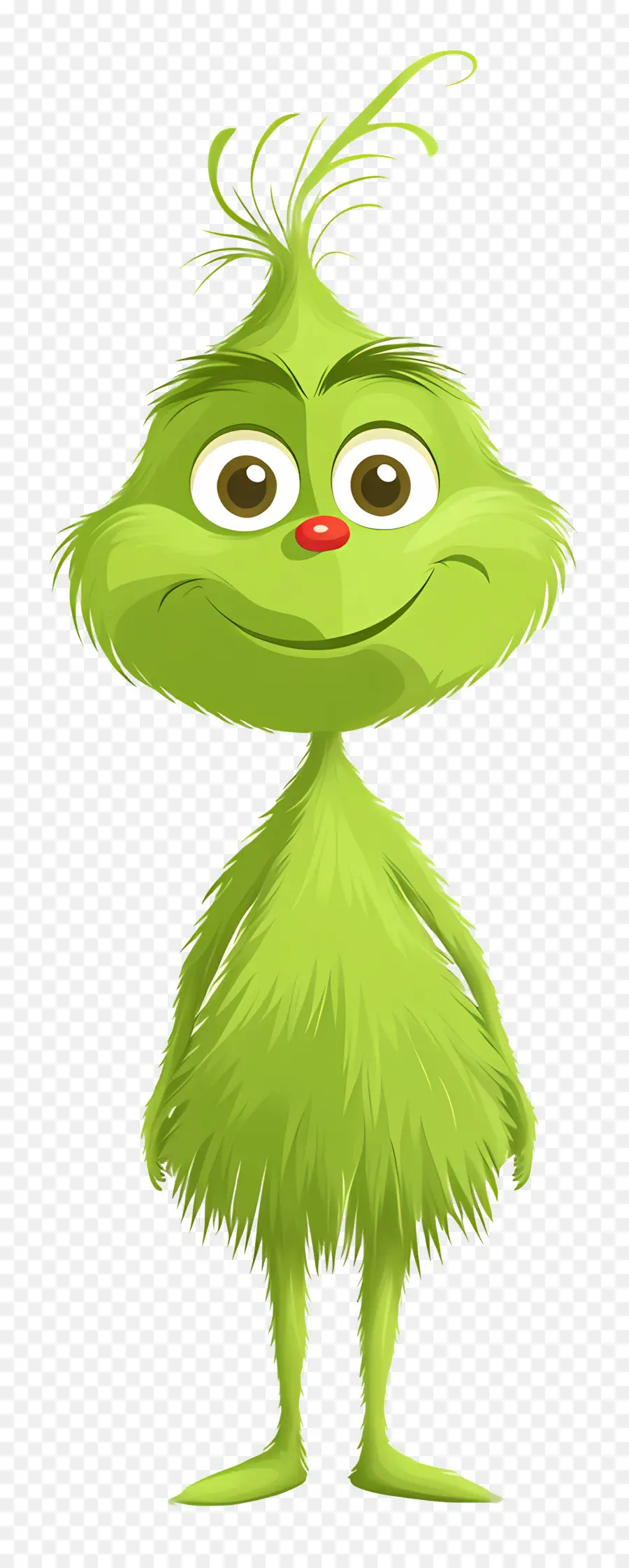 Karikatür Grinch，Yeşil Karakter PNG