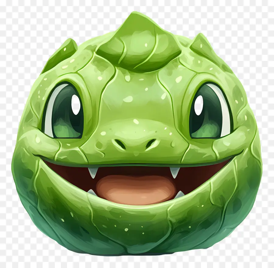 Bulbasaur，Yeşil çizgi Film Sürüngen PNG