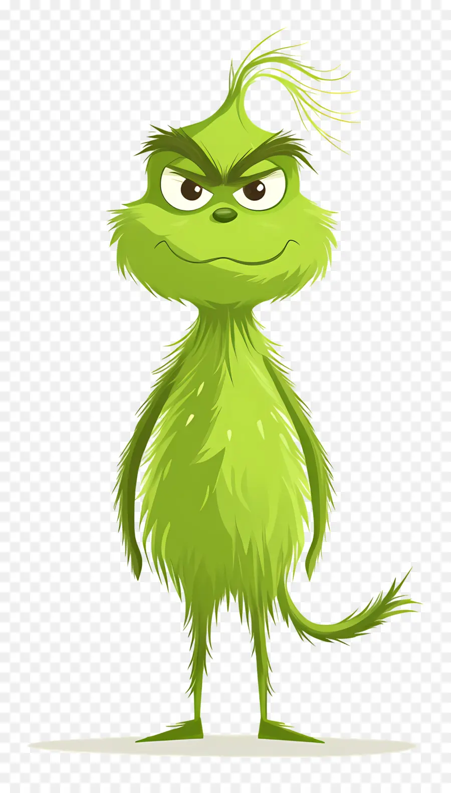 Karikatür Grinch，Yeşil Karakter PNG