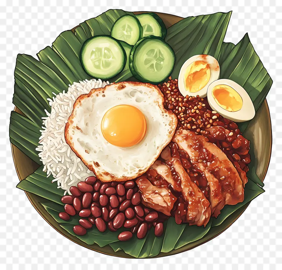 Nasi Lemak，Yemek PNG