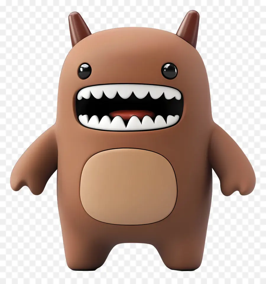 Domo Kun，Karikatür Canavar PNG