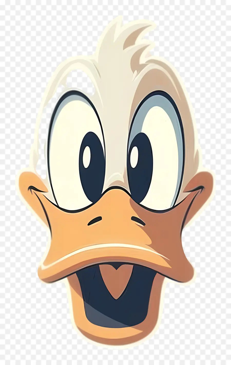 Donald Ördek，Ördek Yüzü PNG