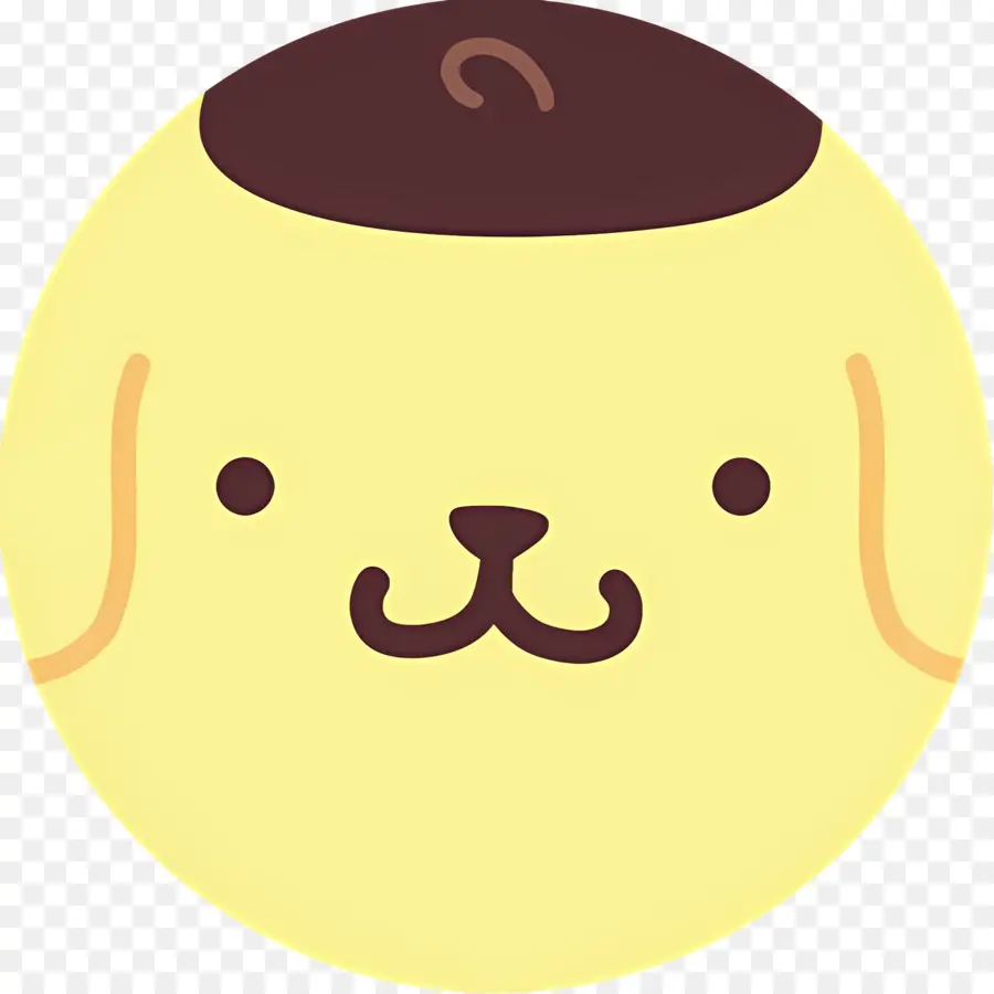 Ponponpurin，Köpek Yüzü PNG