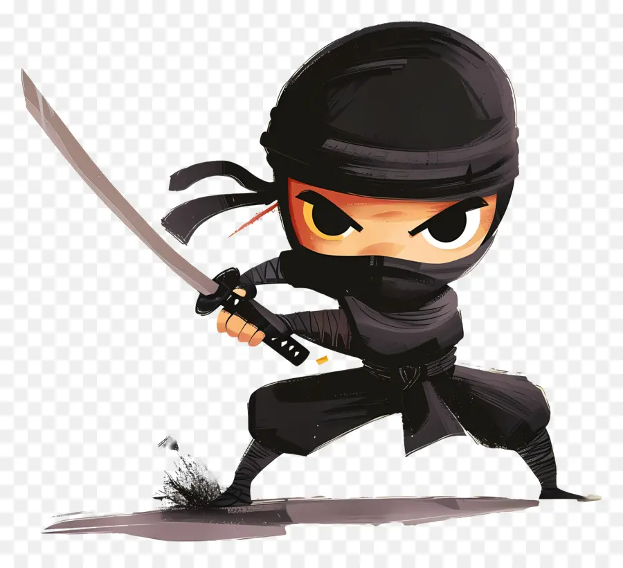 Ninja，Çift Kılıçlı Ninja PNG