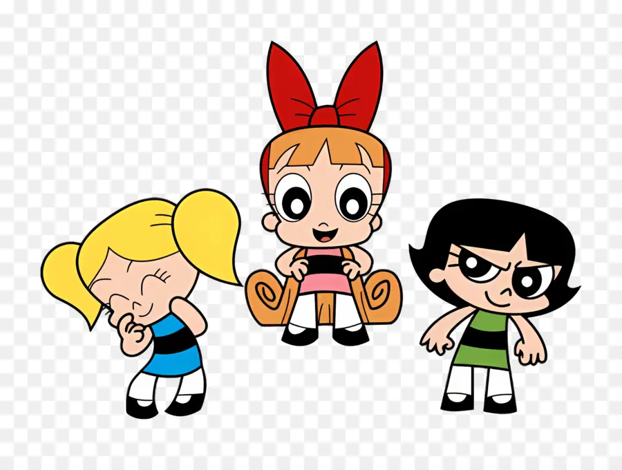 Powerpuff Kızları，Karikatür PNG