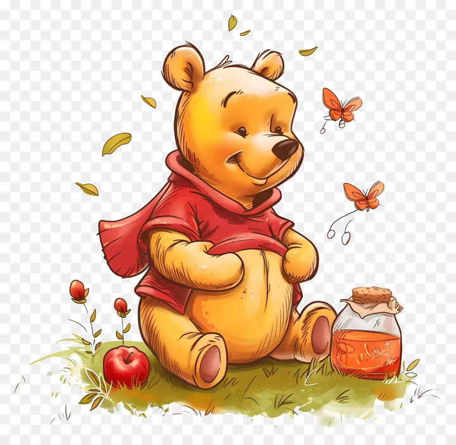 Winnie The Pooh，Ayı PNG