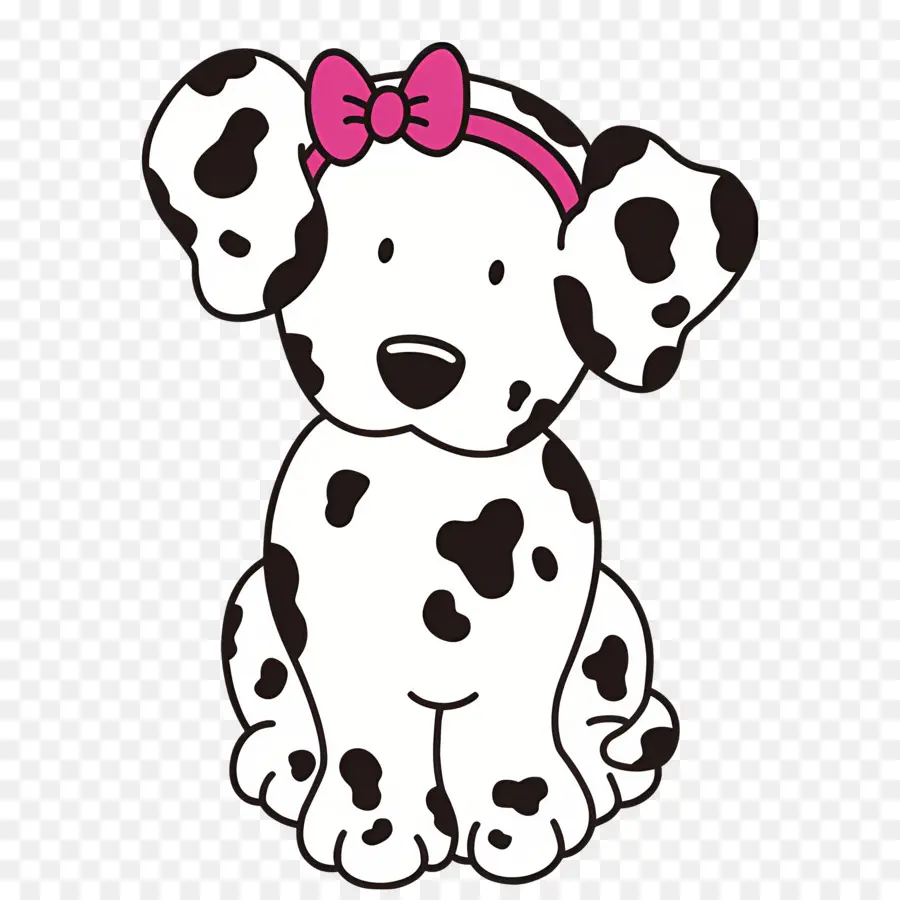 Spottie Dottie，Yay Ile Dalmaçyalı Köpek Yavrusu PNG