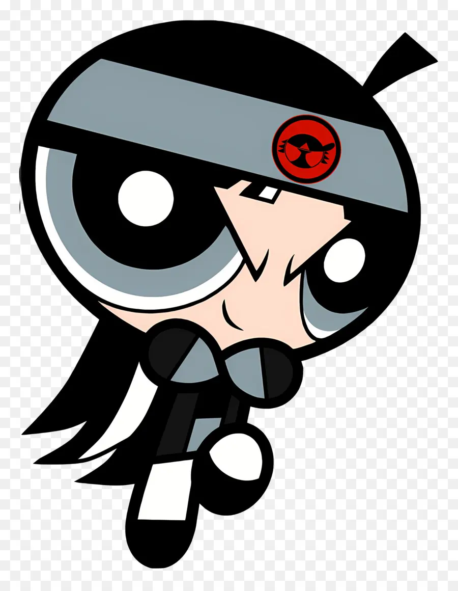 Powerpuff Kızları，Ninja Kız PNG